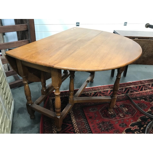 338 - DROP LEAF DINING TABLE