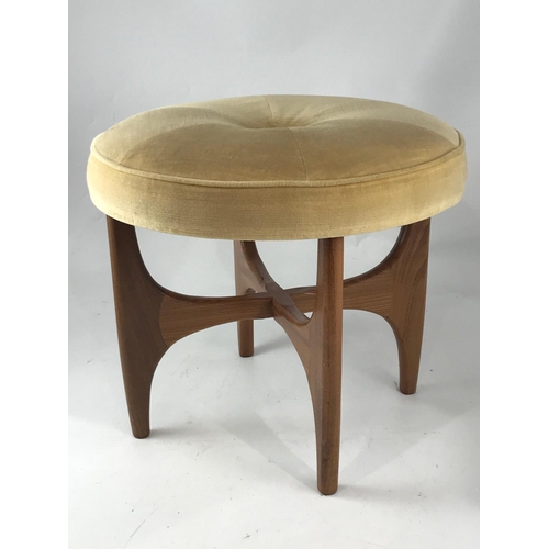 347 - G PLAN ‘ASTRO’ 1960S RETRO VINTAGE DRESSING TABLE STOOL