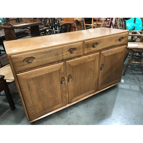 350 - ERCOL ‘BLONDE’ SIDEBOARD