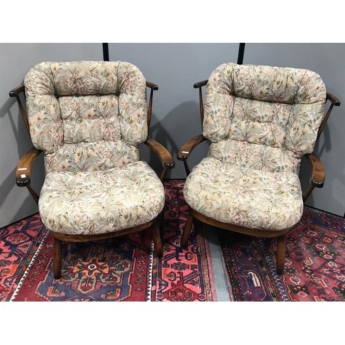 390 - 2 ERCOL ARMCHAIRS (TRADE ONLY)