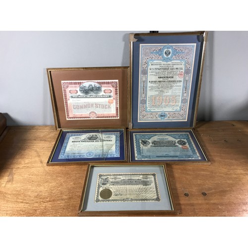 1318 - BOX OF OLD SHARE CERTIFICATES PREDOMINENTLY TRANSPORT INCLUDING THE ORPHAN BELL MINING AND MILLING C... 