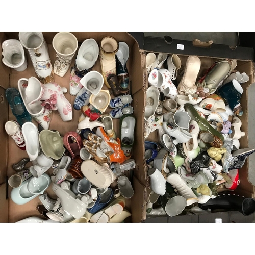 901 - LARGE COLLECTION OF PORCELAIN AND OTHER SHOES