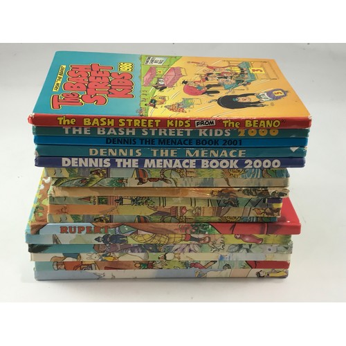 442 - CHILDREN'S BOOKS, RUPERT BEAR ANNUALS ETC.