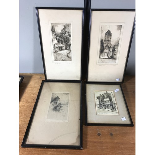 1328 - MISC. PICTURES AND PRINTS INC. ROBSON ETCHINGS ETC.