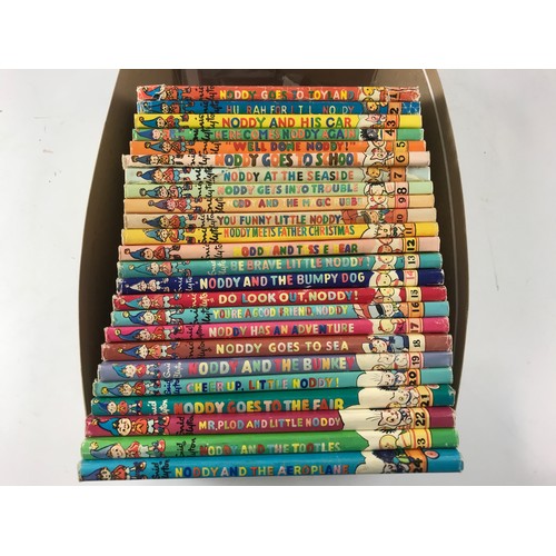 450 - BLYTON, ENID, NODDY, 1949-1959 FIRST EDITION, 24 VOLS. SAMSON, LOW, MARSTON & CO LTD. IN GOOD CONDIT... 