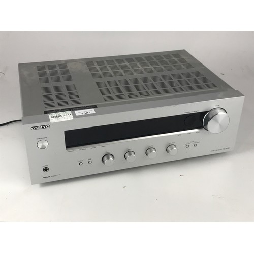 1581 - ONKYO STEREO RECEIVER T/W SPEAKER SYSTEM