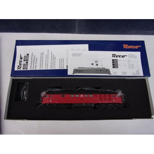 365 - ROCO MODEL RAILWAY LOCOMOTIVE 62867 GERMAN RAILWAYS LUDMILLA DBAG 234 545-2 BOXED