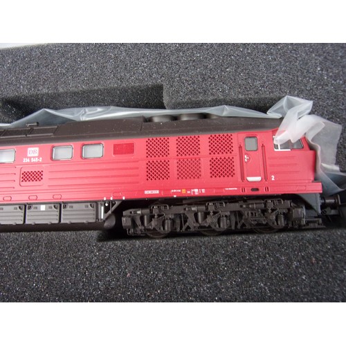 365 - ROCO MODEL RAILWAY LOCOMOTIVE 62867 GERMAN RAILWAYS LUDMILLA DBAG 234 545-2 BOXED