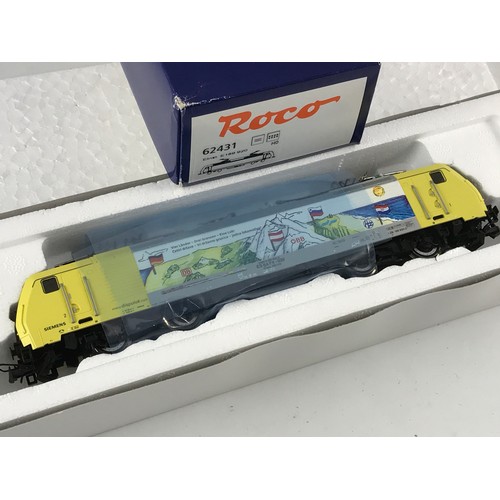 369 - ROCO BOXED 62431 E189 920 SIEMENS DISPOLOK HAMBURG AUSTRIA H0 GAUGE MODEL