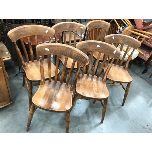 358 - SET OF 6 CHAIRS