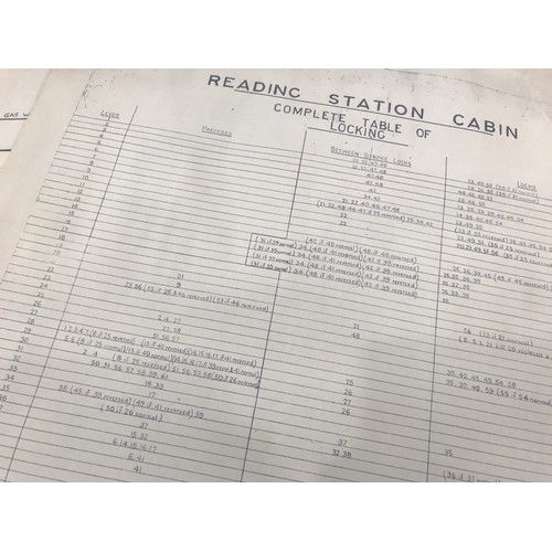 77 - DYE LINE DRAWINGS OF THE FOLLOWING SIGNALS AND STATIONS MAINLY GREAT WESTERN REGION SIDMOUTH, ILFRAC... 