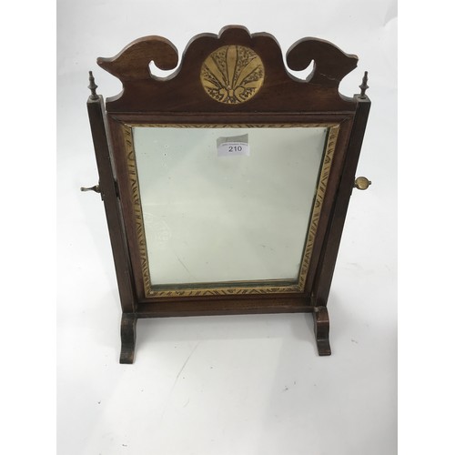 210 - 2 DRESSING TABLE MIRRORS OF VICTORIAN / EDWARDIAN STYLE