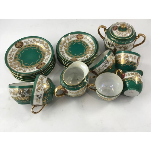 894 - HAND PAINTED JAPANESE TEA SET