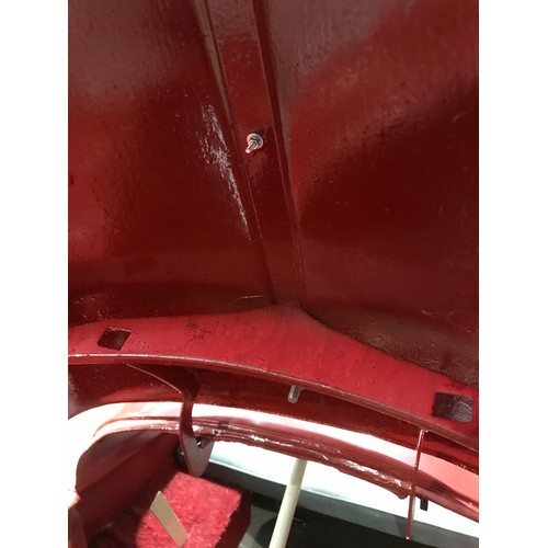 1 - AUSTIN MOTOR CAR 1962 J40 MODEL PEDAL CAR IN RED. A SUPER MODEL CAR,  HAS HAD SOME RE-CONDITIONING A... 