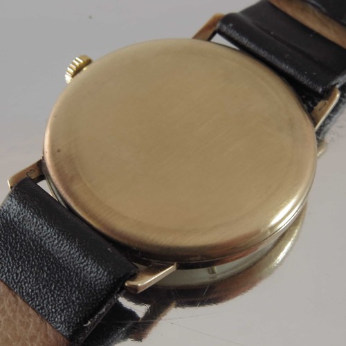 840 - MAPPIN AND WEBB GENTS GOLD DRESS WRIST WATCH