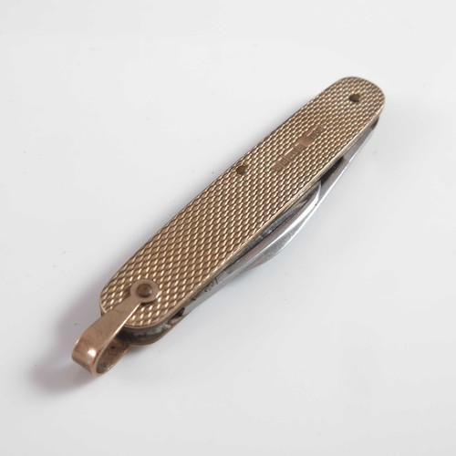 734 - 9 CARAT GOLD PENKNIFE