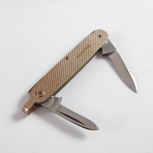 734 - 9 CARAT GOLD PENKNIFE