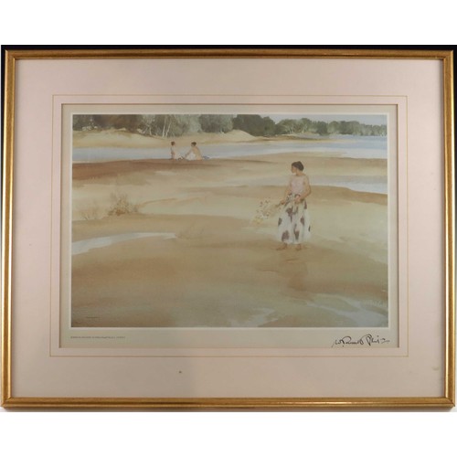 20 - 3 SIR WILLIAM RUSSELL FLINT PRINTS SIGNED TO THE MOUNTS