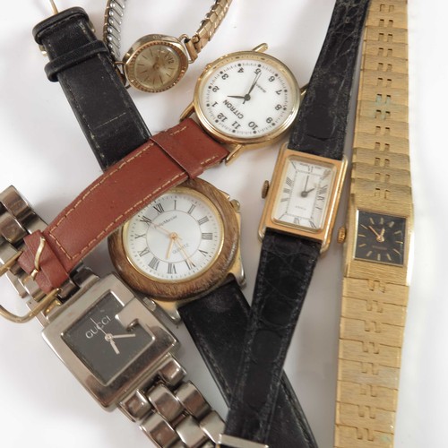 829 - MISC. GENTS AND LADIES WATCHES INC. ROTARY, TISSOT ETC.