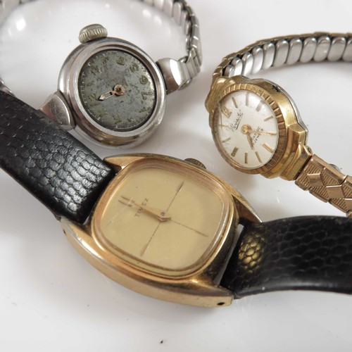 829 - MISC. GENTS AND LADIES WATCHES INC. ROTARY, TISSOT ETC.