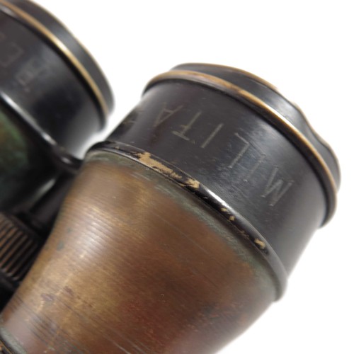 220 - WWI MILITARY BINOCULARS