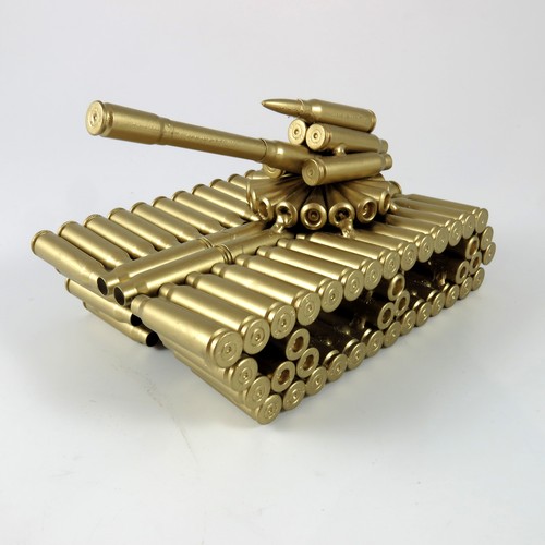 192 - TRENCH ART BULLET TANK