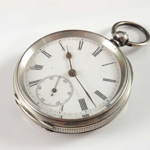 841 - WALTHAM POCKET WATCH DENNISON CASE NO 682096 T/W A SILVER CASED POCKET WATCH