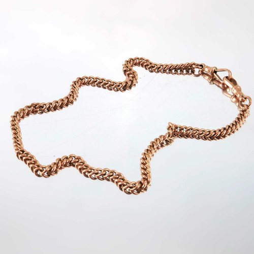 743 - 9 CARAT ROSE GOLD CHAIN APPROX. 28.3g