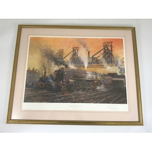 350 - FRAMED TERENCE CUNEO PRINT 207/850 OF 92156 