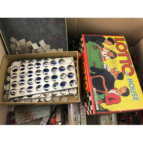 94 - MISC. LEAD AND OTHER FIGURES AND BOXED LOTTO