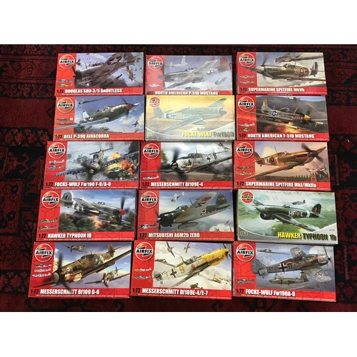 319 - AIRFIX KITS, 15 KITS APPEAR UNMADE, AVIATION.