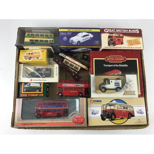 101 - LLEDO PROMOTIONALS ROYAL NAVY SUBMARINE CENTENARY BOXED, CORGI CLASSICS 97021 AEC REGAL, DAVID MACBR... 