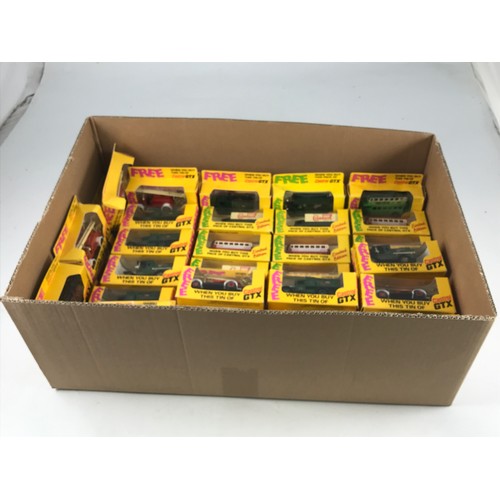 167 - LLEDO, PROMOTIONAL CASTROL GTX & SIMILAR BOXED DIE CAST. APPROX. 27 MODELS.