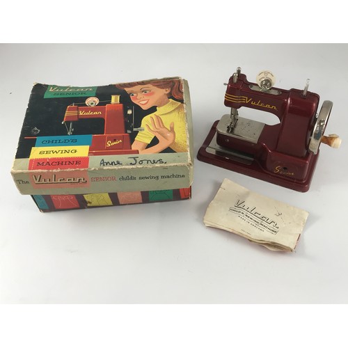 79 - VINTAGE VULCAN CHILDS SEWING MACHINE IN BOX