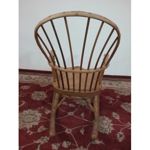 72 - GOOD QUALITY MODERN ROCKING CHAIR