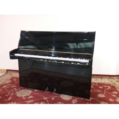 49 - SMALL MODERN UPRIGHT KEMBLE PIANO 130cm wide and 107cm tall