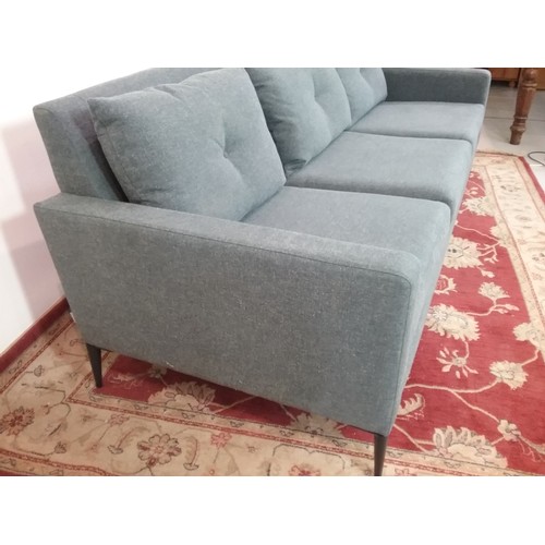 128 - MODERN HEALS SOFA approx. 228cm LONG