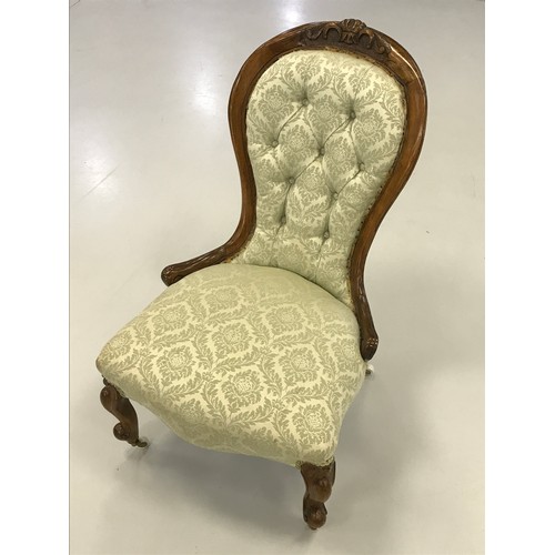 239 - REPRO BUTTON BACK STYLE CHAIR