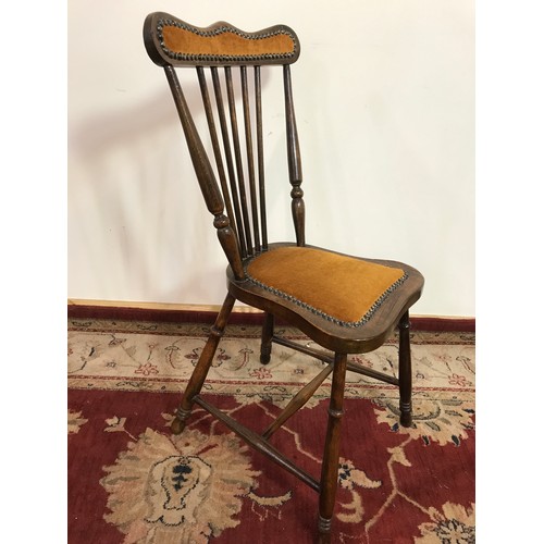 152 - SINGLE STICK BACK CHAIR