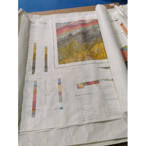 281 - NUMBER OF GEOLOGICAL SURVEY MAPS APPROX. 25 IN TOTAL