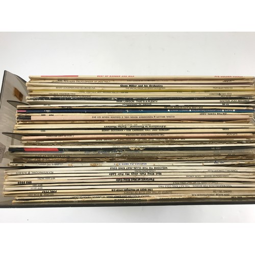 34 - APPROX 40 JAZZ LP RECORDS