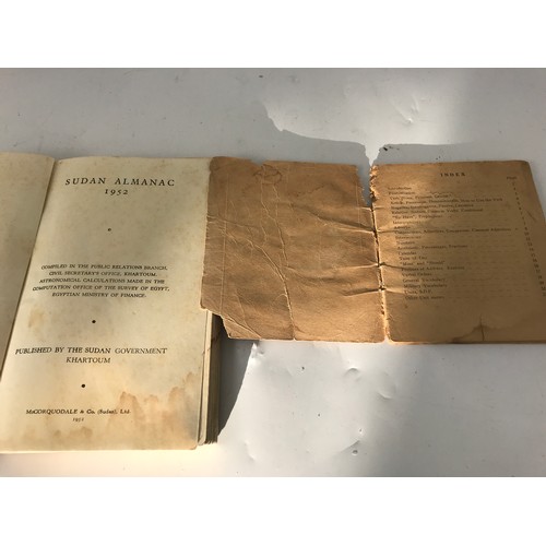 289 - SUDAN ALMANAC 1952 AND PIDJIN ARABIC FOR SUDAN DEFENCE FORCE