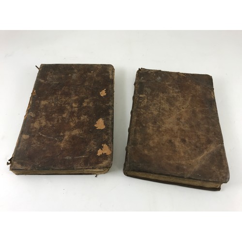 306 - ARTAMENES OR THE GRAND CYRUS, MONSIEUR DE SCUDERY 1653 AND 'THE THIRD PART', BOTH LEATHER BOUND