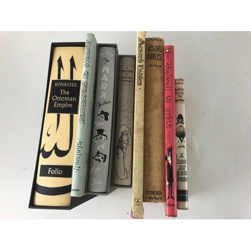 297 - MISC. BOOKS INC. FOLIO SOCIETY, THELWELL AND OTHERS