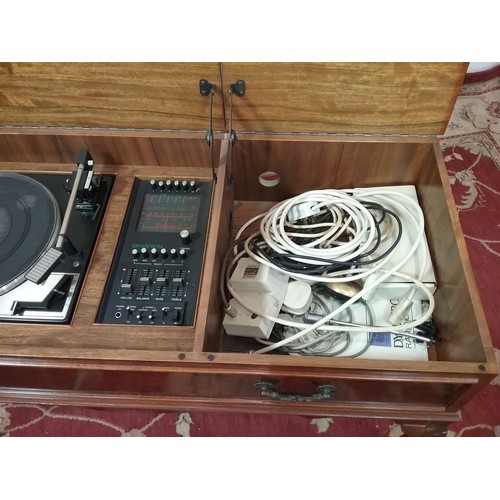 131 - GARRARD SP25 MARK 4 DECK IN CABINET