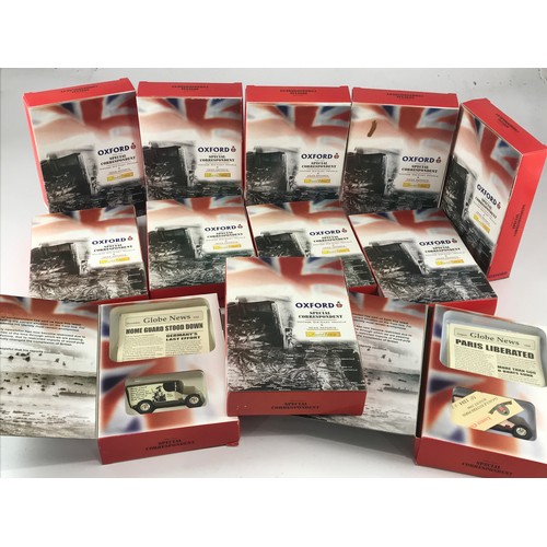 127 - OXFORD DIECAST, 12 BOXED SPECIAL CORRESPONDENT DIE CAST COLLECTION, ALL BOXED IN VGC