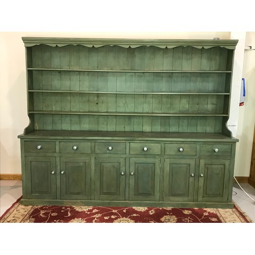 4 - VERY LARGE PAINTED DRESSER  274cm long and  214cm tall