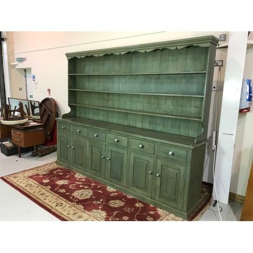 4 - VERY LARGE PAINTED DRESSER  274cm long and  214cm tall