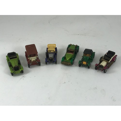 105 - 6 MATCHBOX Y SERIES CARS