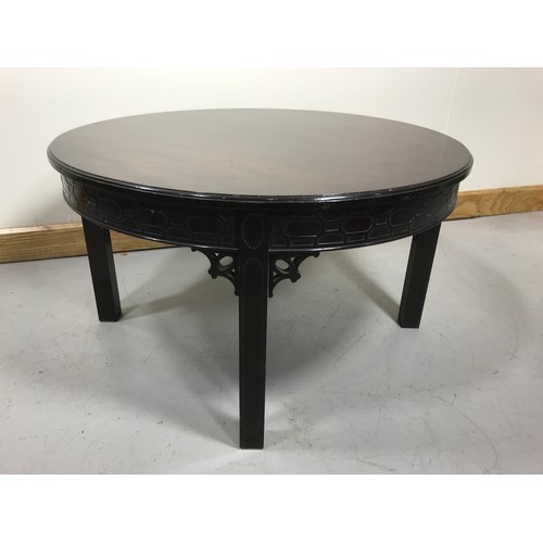 81 - CHINESE ROUND LOW TABLE